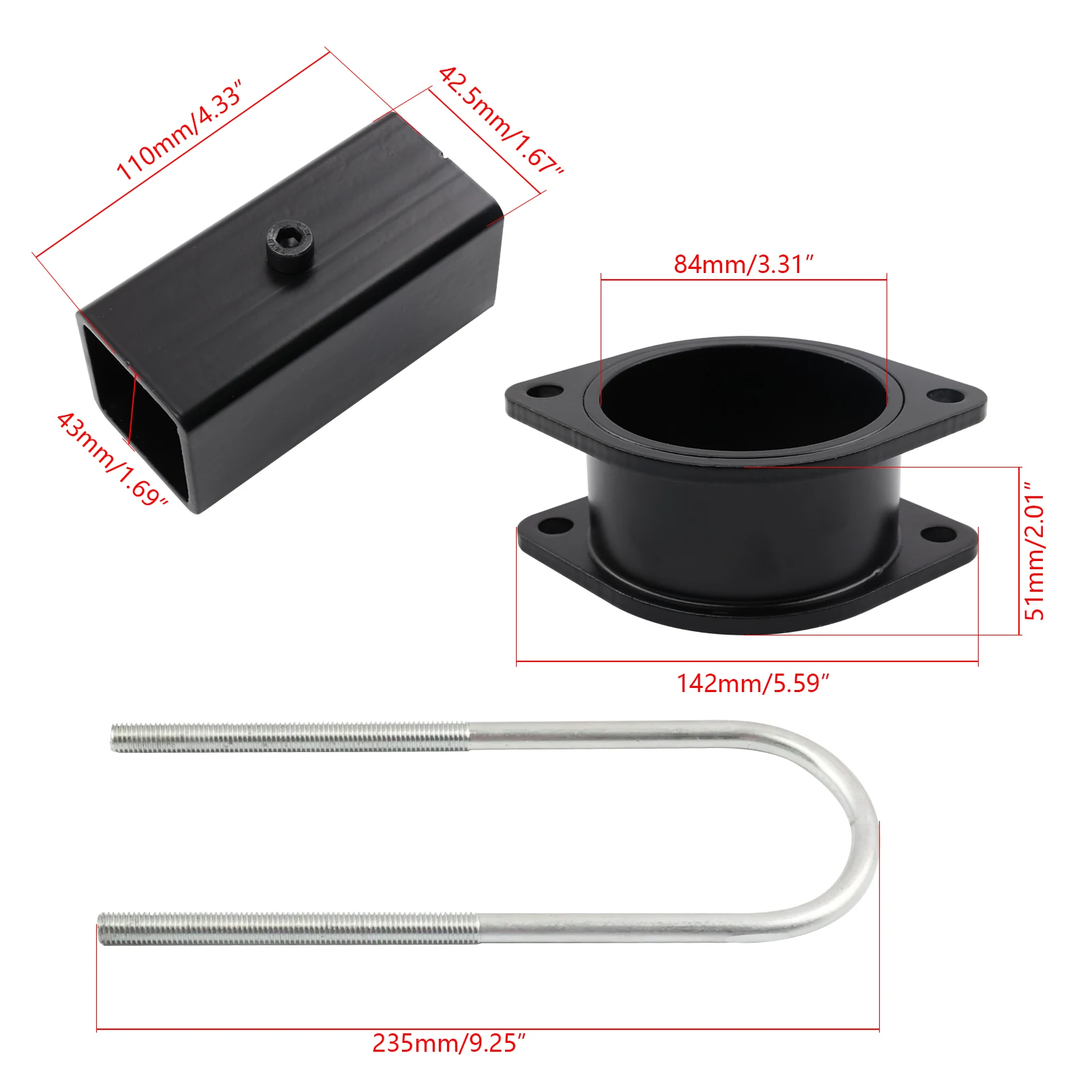 2inch Mini Truck Lift Kit fits Performance for 99+ Suzuki Carry