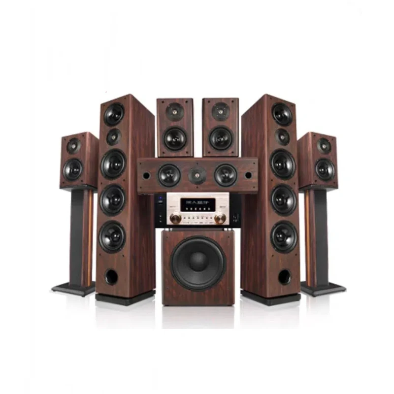 

High Quality 71 Surround Sound Home Theater System Home Stereo 71 Wooden Home Theatre System