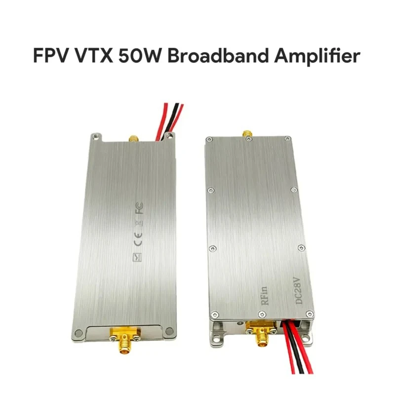 EP-AB086 50W 47dBm Broadband Power Amplifier 100MHz-7200MHz Heavy