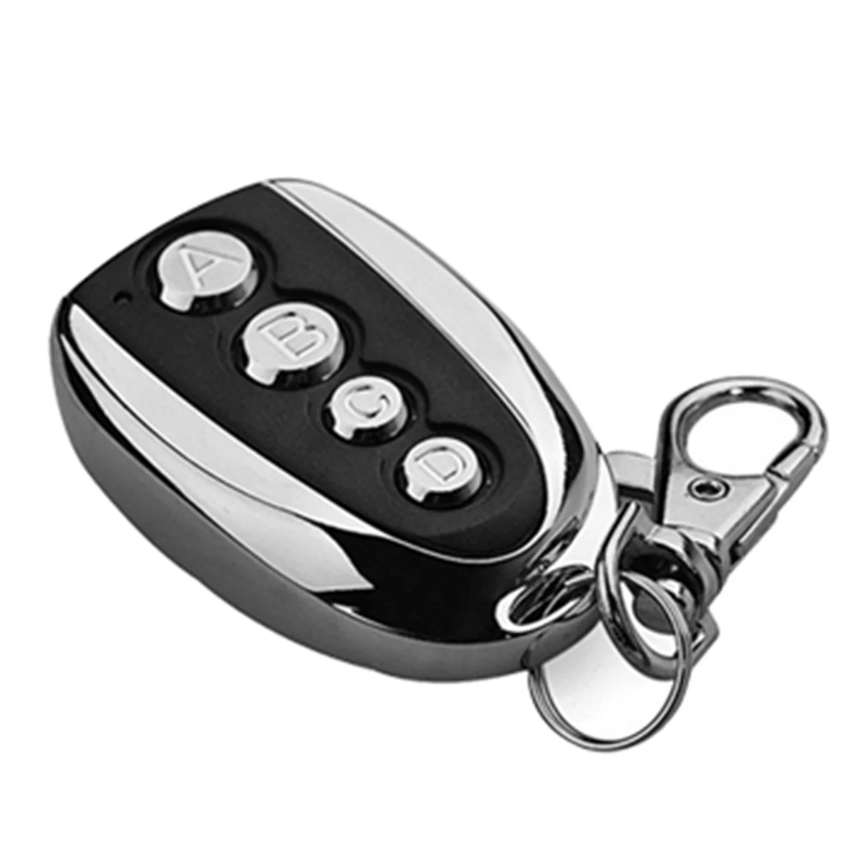 SEMOIC 433 МГц дистанционный дубликатор с фиксированным кодом, металлический пульт дистанционного управления для гаражных ворот, электрический механизм открывания дверей автомобиля от лица до лица