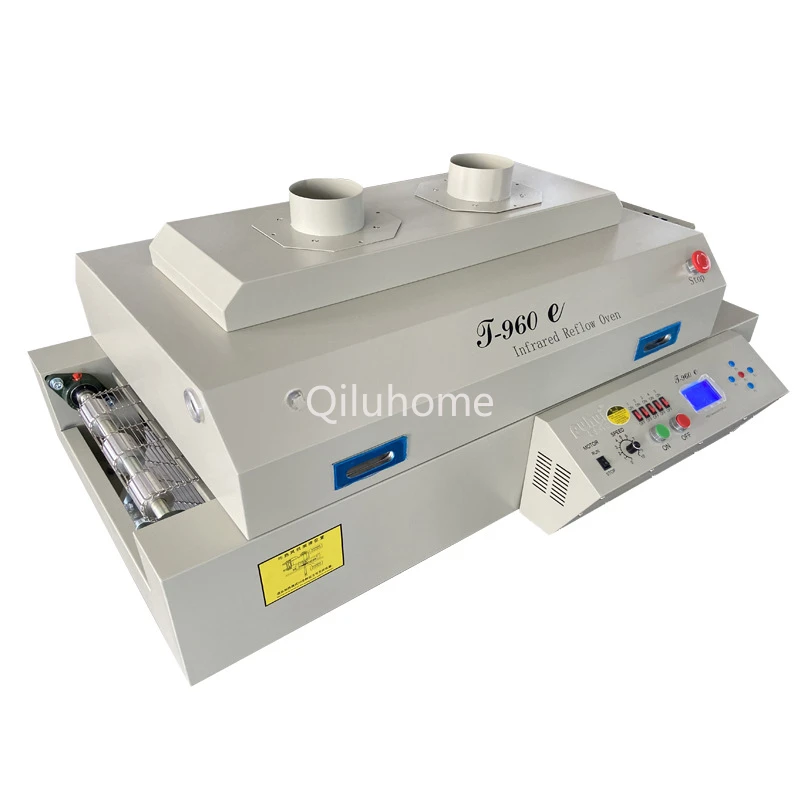 Reflow Soldering Five Temperature Zone T960e Desktop Intelligent PCB Patch Welder Infrared Hot Air SMT Patch Welder