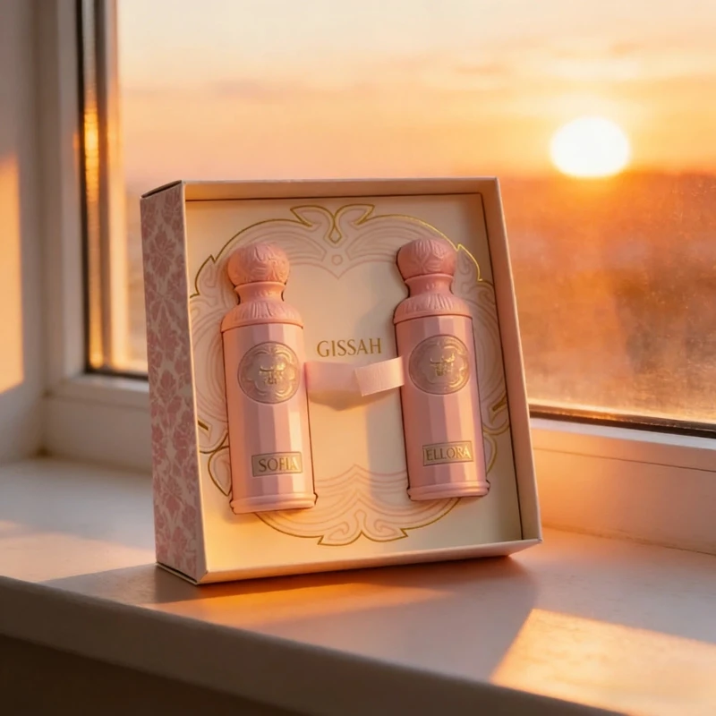 

Elegant Luxury Arabian Perfume Set for Women - Floral Long-Lasting Fragrance with Stylish Bottle for Daily Wear And Gifting