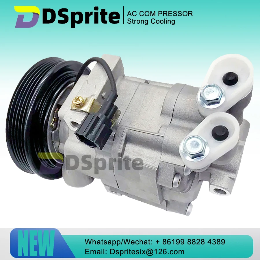 For Car Nissan Micra K12 1.2/1.4/1.6 2003- DKV-08 92600AX80B 92600AX84B  AC A/C Compressor 92600AX800 92600AX30B 92600AX80A 4PK