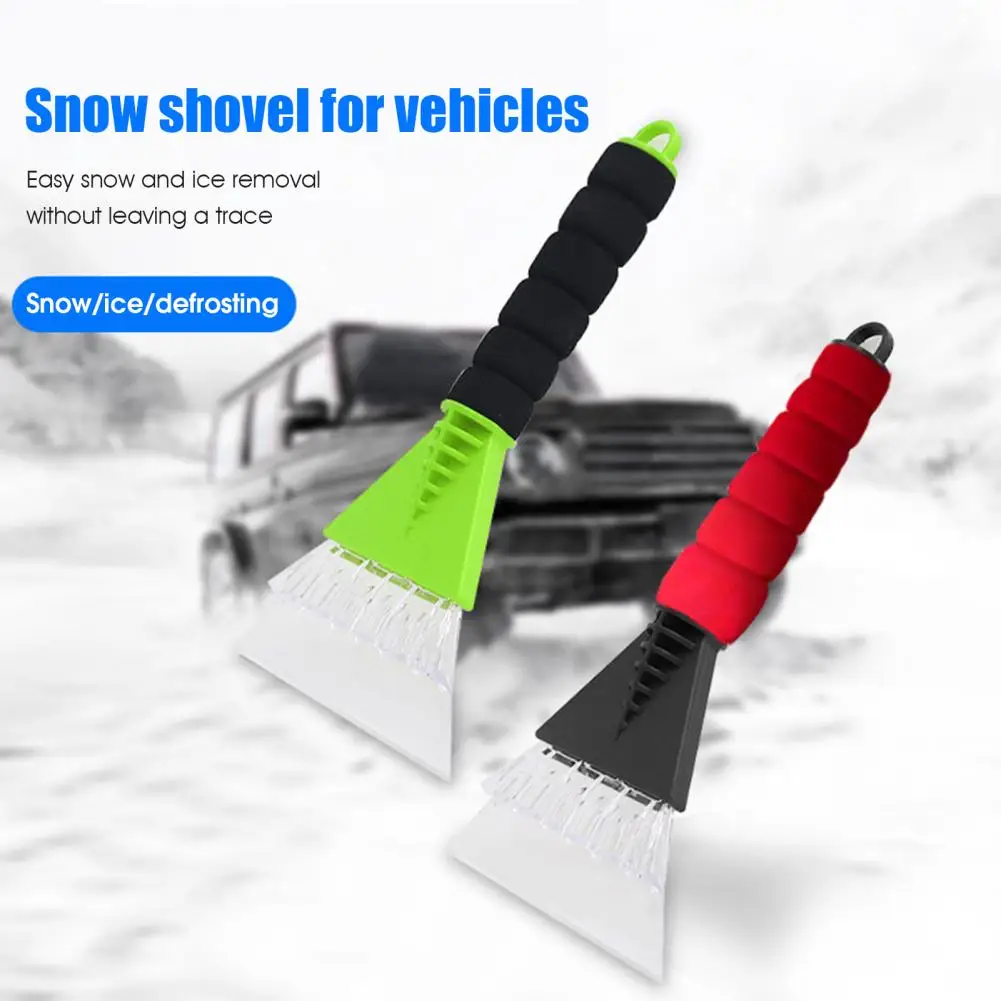 Winter Snow Shovel Non-scratching Smooth Edge Car Deicer Shovel Labor-saving Defrosting Frost Snow Removal Car Snow Shovel