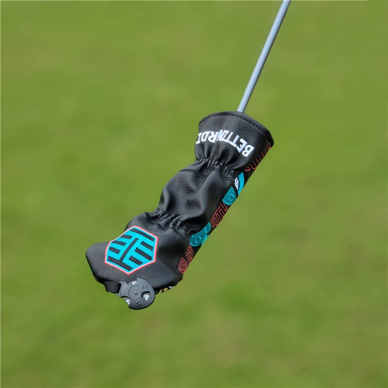 Advanced Embroidery  Golf Club Head Cover Fist Most Golf Clubs Set For Driver Fairway Hybrid Putter Covers