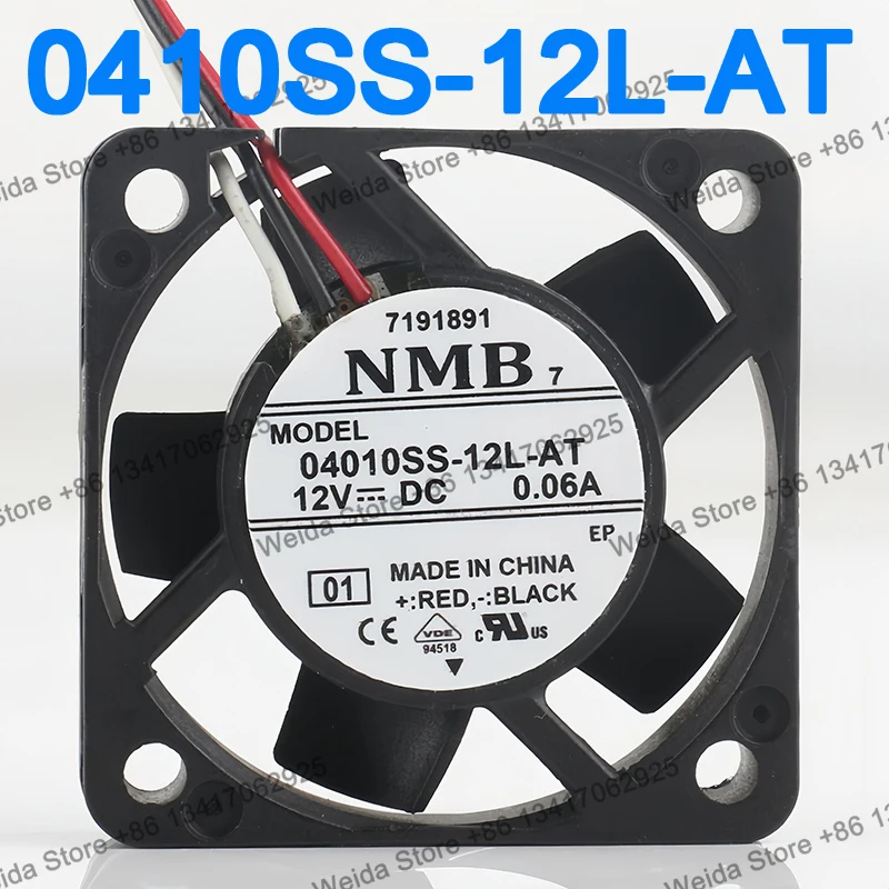 

Новый оригинальный вентилятор NMB DC 12V 0.06A AC EC 4CM для инвертора, бесшумный, с подшипником, 4010, 3-проводной, 04010SS-12L-AT, охлаждающий вентилятор