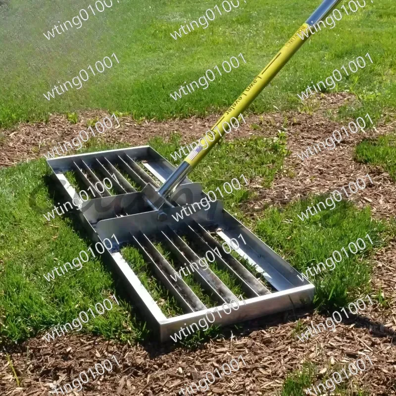 for Golf Course 304 Stainless Steel Sand Leveler Heavy Duty Lawn Trimmer Garden Maintenance Tool Precision Ground Smoothing