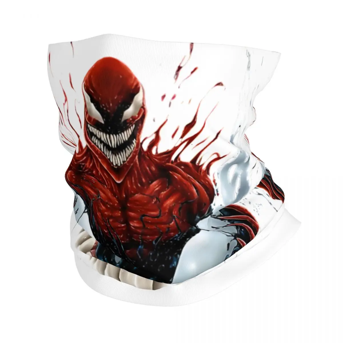 Carnage Inside Motocross Bandana Neck Cover Printed Marvel Venom Film Face Scarf Balaclava Riding Unisex Adult Winter