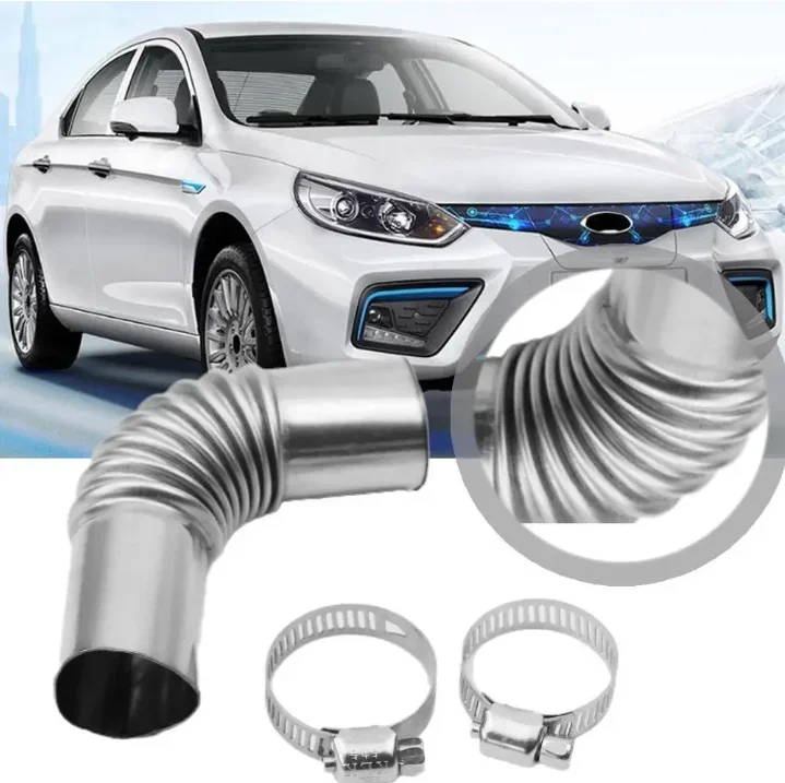 

60 см 100 см 120 см 150 см 200 см 250 см 300 см Выхлопная труба из нержавеющей стали для дизельного воздушного отопителя, газовый вентиляционный шланг для автомобиля, грузовика, фургона