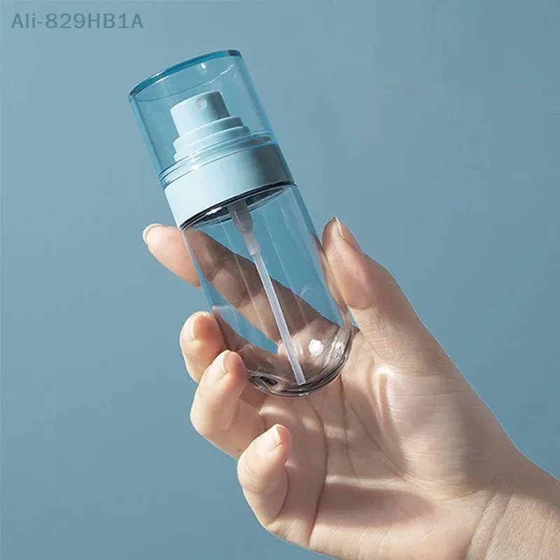 30/60/80/100ML Inverted Spray Bottle Plastic Divide Empty Bottle Portable Transparent Travel Cosmetic Container Refillable