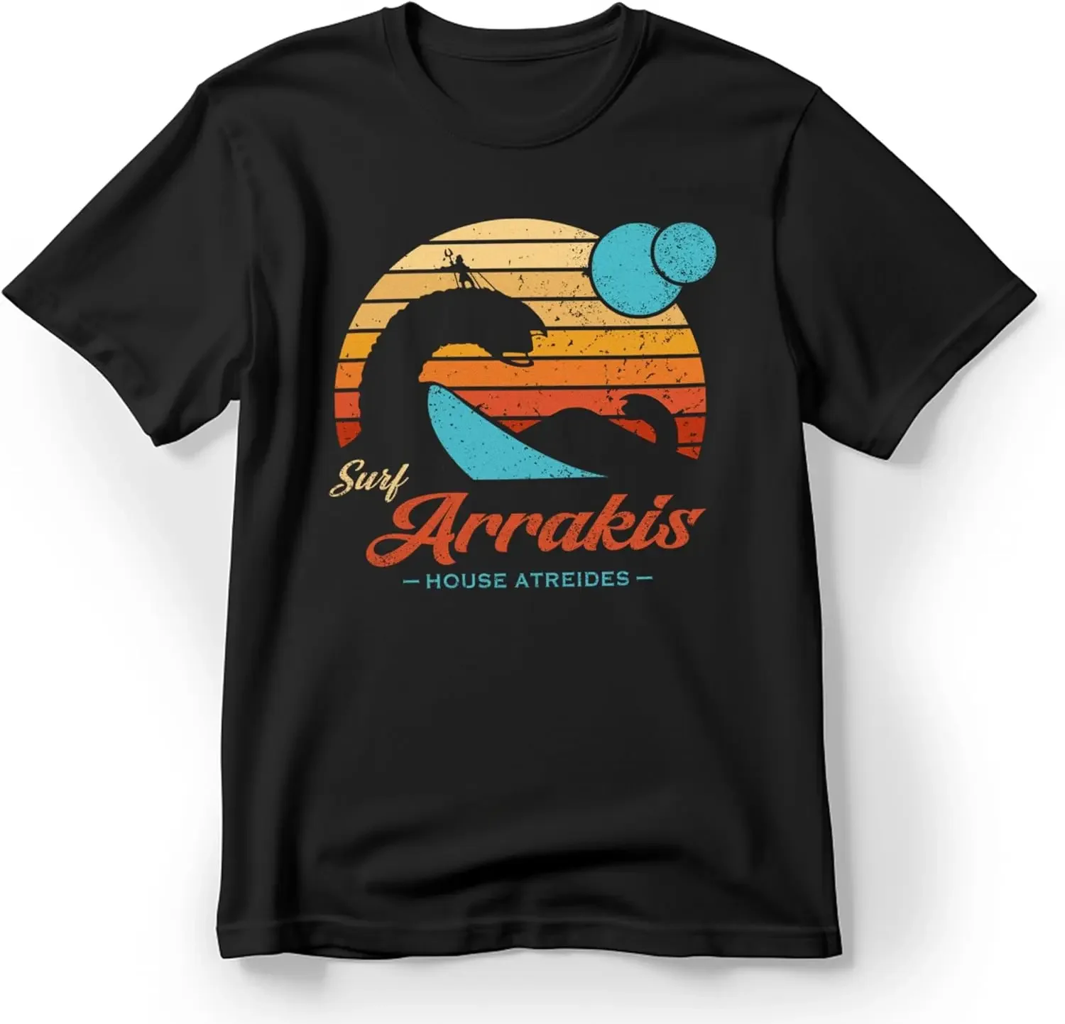 

Surf Arrakis Tshirt, Surf , Sci-Fi Movie Shirt, t-Shirt, Bene Gesserit t-Shirt, Surf, Gift Black