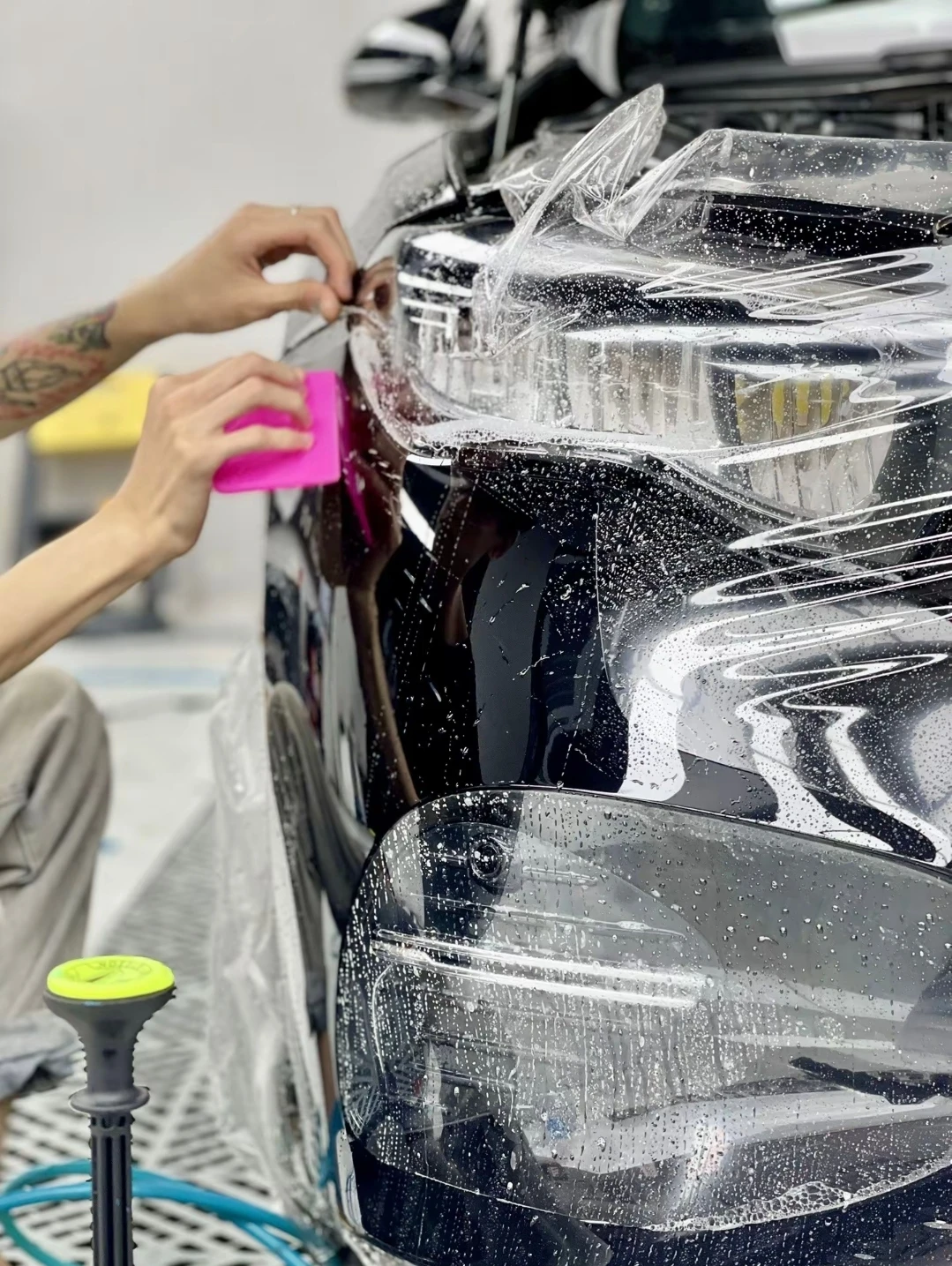 طبقة حماية طلاء السيارات 6.5 مل فيلم جسم السيارة الشفاف المضاد للحشف بولي يوريثان PPF ضمان 8 سنوات مصنع مسعور