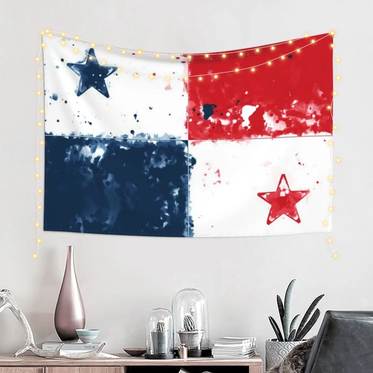 

Panama Grunge Flag Tapestry For Bedroom Aesthetic Room Decor Home Decoration Room Decore Aesthetic Tapestry