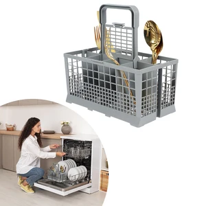 1PCS Lave-vaisselle, panier à couverts, couteau fourche, fourche, panier de rangement pour Bauknecht, tourbillon, accessoires pour lave-vaisselle Indesit Hotpoint. 12 meilleurs paniers pour vaisselle en vente - No 2