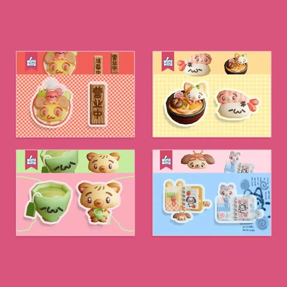 2pcs 2025 Cute Planner Clips Acrylic Decorative Paper Clamp Multifunctional Durable School Supplies