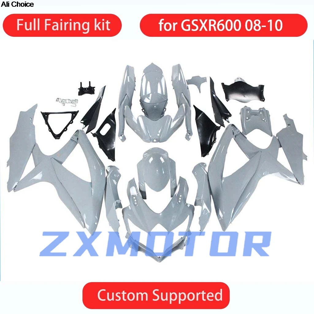 

ABS Fairing Set GSXR 600 750 2008 2009 2010 Fairings Motorcycle Complete Bodywork Kit for SUZUKI GSXR600 GSXR750 08 09 10