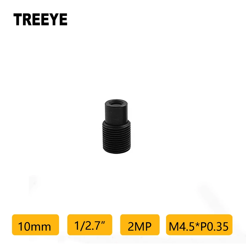 HD 2MP 10mm M4.5 Lens 1/2.7" Magnifying Recognition Lens Scanning Scanner Lens Medical Detection Endscope Lens