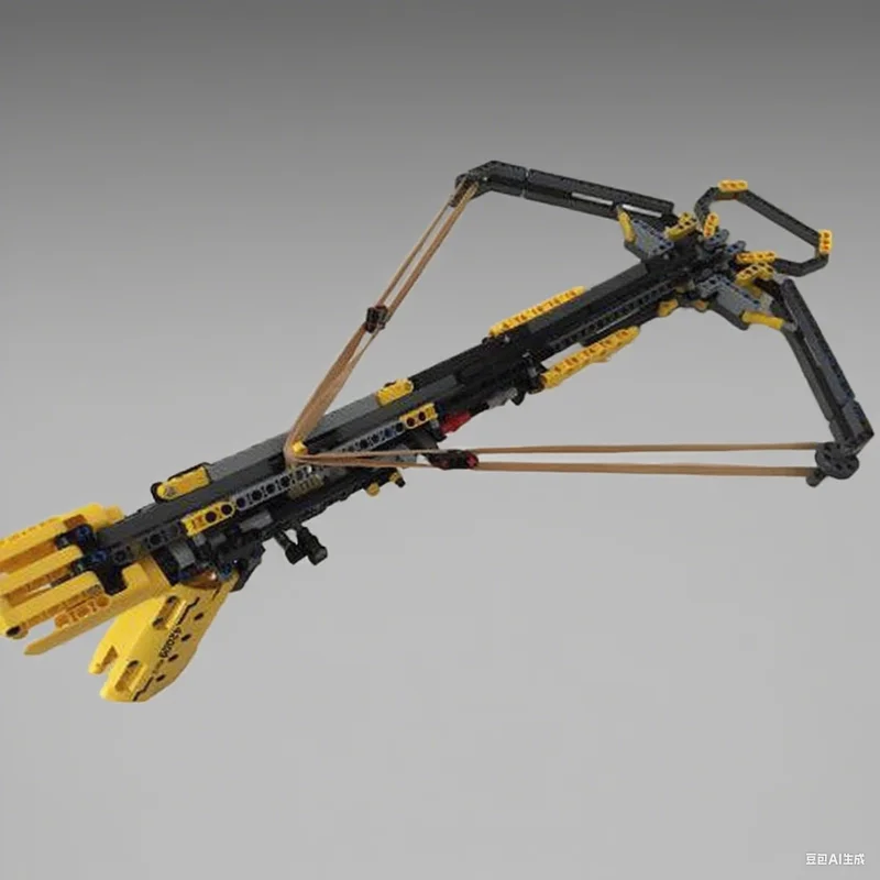 387 قطعة MOC القوس والنشاب النموذج الفني اللبنات العمارة لتقوم بها بنفسك الإبداعية هدية الكريسماس فكرة اللعب التعليم الطوب عيد ميلاد #3