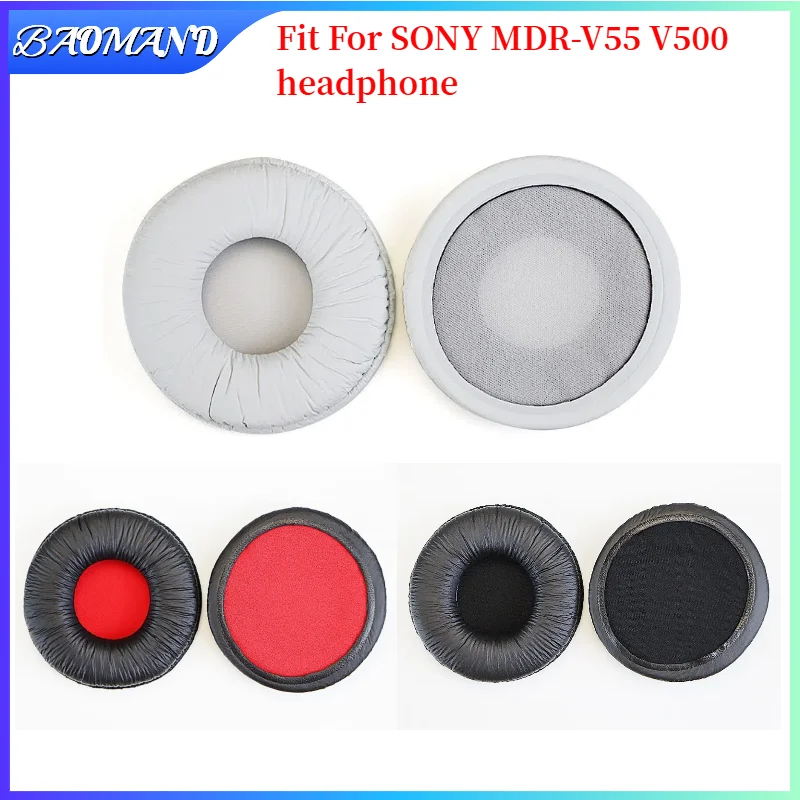 

Ear Pads for SONY MDR-V55 V500 Headphones replacement headband cushion Earpads headset Gamer Leather case