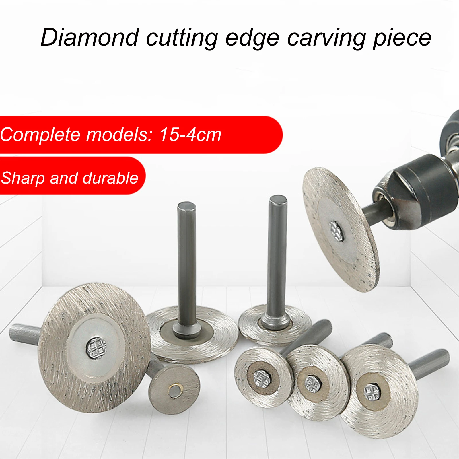 

40mm Diamond Sintered Segment Saw Blade Stone cutting disc Granite Sandstone Concrete Lettering Carving Grinding tool