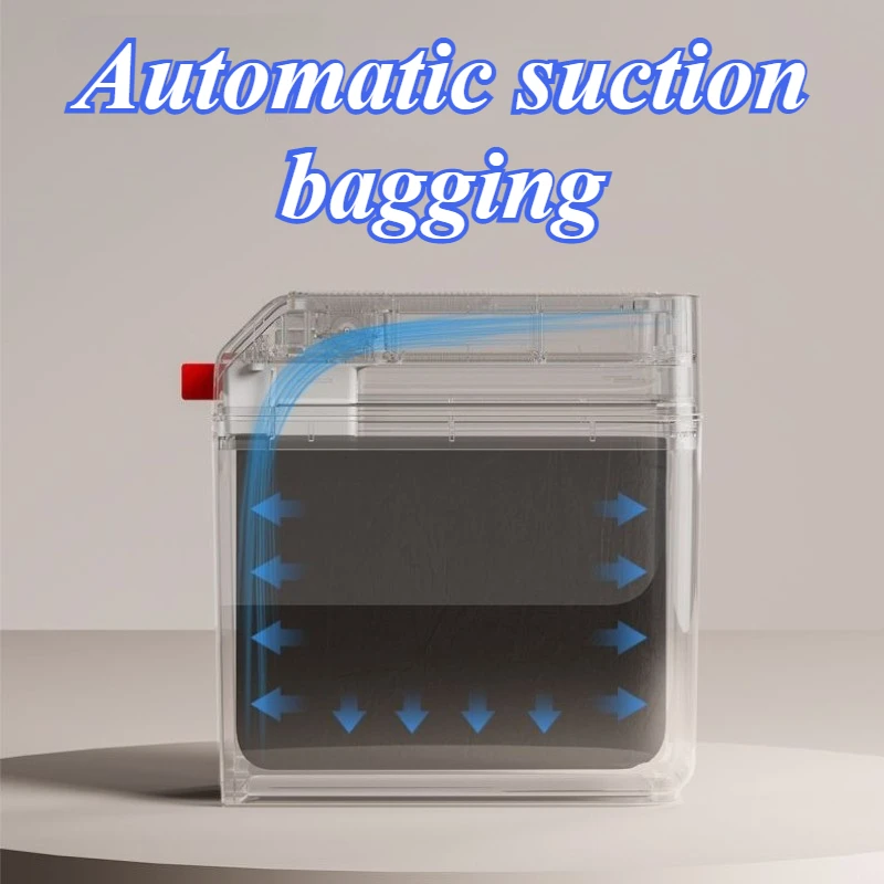 Smart Sensor Trash Can Home Electric Trash Cans with Lid Automatic Adsorption Garbage Bin Large Capacity Living Room Toilet Bins