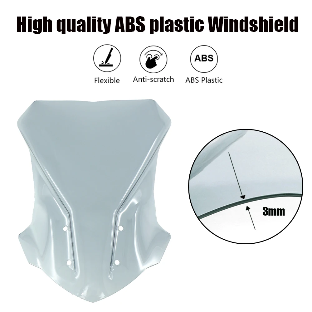 G310GS Motorcycle Windshield For BMW G310 G 310 GS 2017-2021 2022 2023 Wind Screen Shield Deflector Cover Protector Windscreen