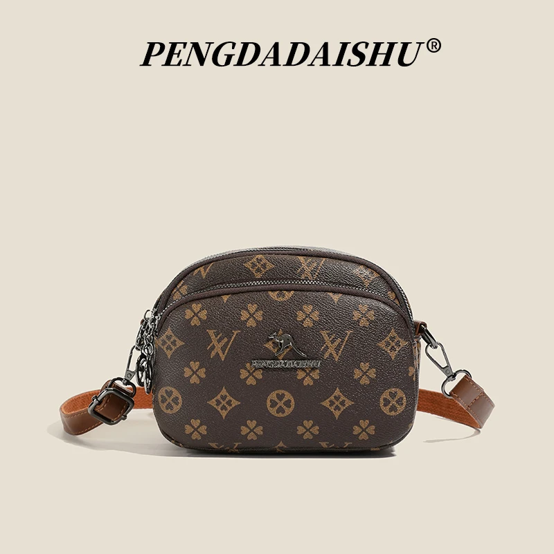 Nuevo bolso de mano para mujer con patrón de monograma clásico, monedero de moda, bolso cruzado, bolso de hombro versátil