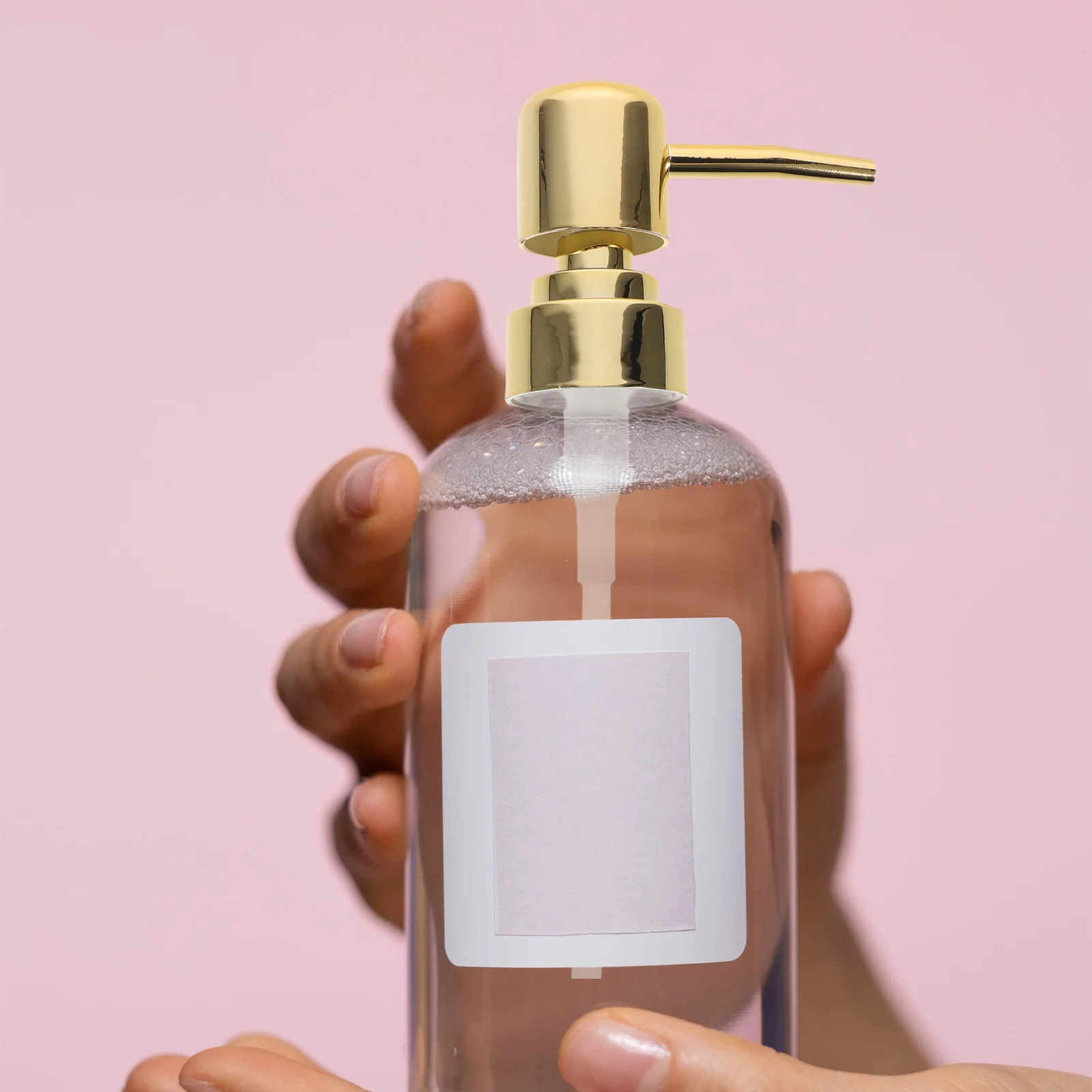 

8Pcs Gold Soap Dispenser Pump Replacement for Bottles 28mm Neck Plastic Lotion Pump Kitchen Bathroom Shampoo Hand Soap