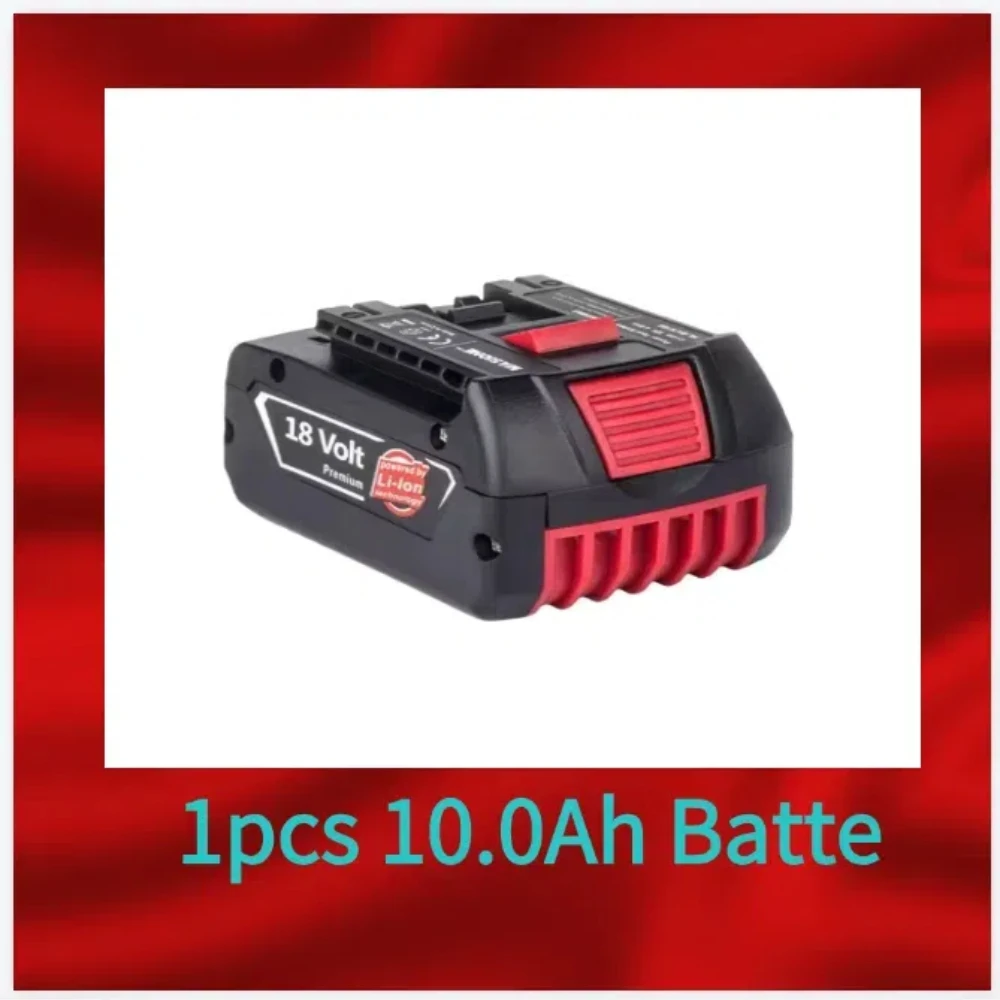 100% новый оригинальный аккумулятор 18 В, 10,0 Ач для Bosch 18 В Professional GBA GBH GSR GSB BAT618 BAT609 BAT620, сменный аккумулятор