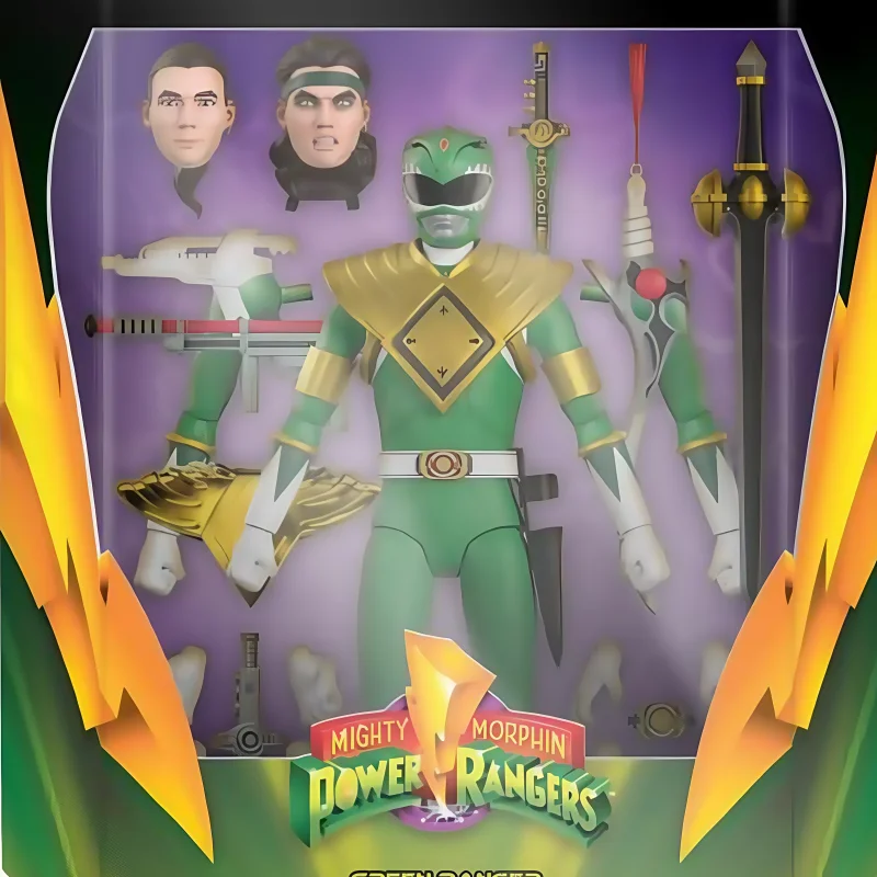 Mighty Morphin 파워 레인저 Aciton Figure Tree 새로운 장난감 Son Of Green 맞춤형 Collectible 장난감 책상 장식 장식품 선물