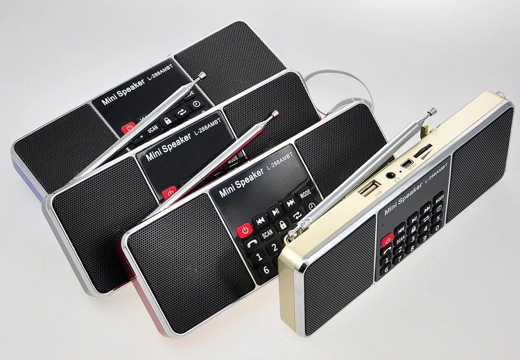 EONKO-L-288AMBT de Supergraves, Bluetooth, AM, Radio FM con TF, USB, AUX, manos libres, pantalla LED