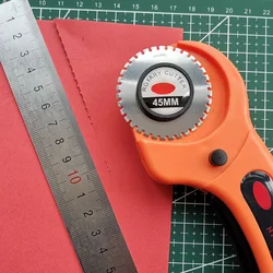 Perforation Cutter Patchwork Rotary Cutter Set 45mm Rotating Skip Blade Easy-Tearing Paper Cutting Tools DIY