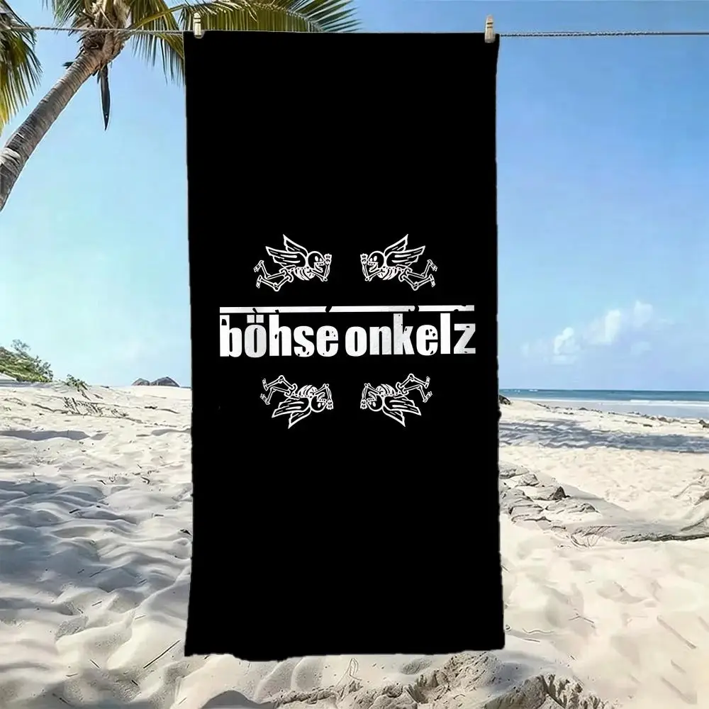 

Punk B-Bohse OnkelzS Towel Five-Star Hotel Quality Eco-Friendly Ultra Soft Thick Towels & Beach Towels
