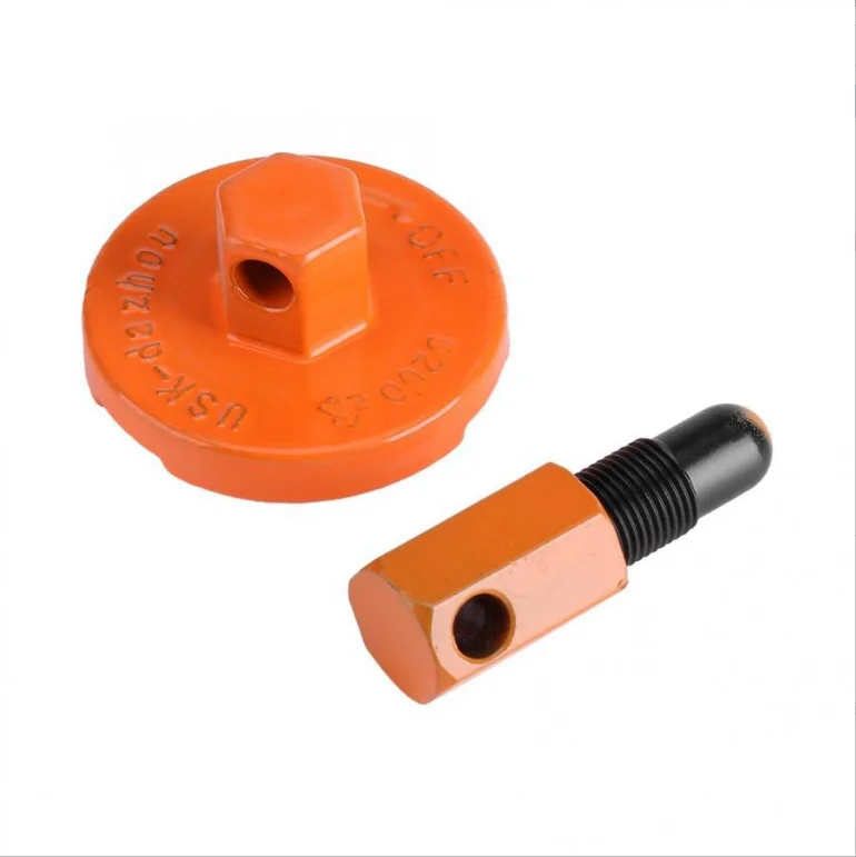 

1pcs Practical Piston Stop Tool Chainsaw Clutch Removal Tool for garden tool Orange