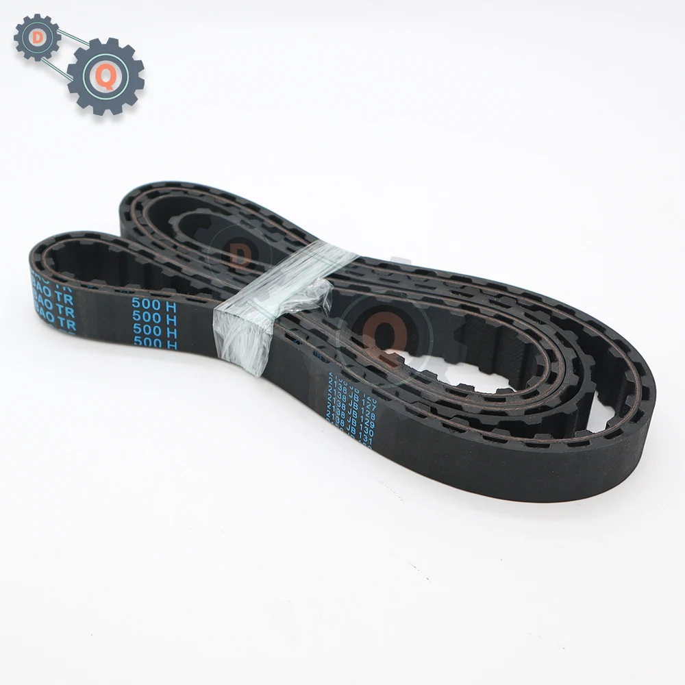 H Timing Belt Model 575H to 880H Pitch 12.7mm H Closed Loop Belt Width 15/20/25/30/38/50mm Trapezoid Tooth Belts H Rubber Belt