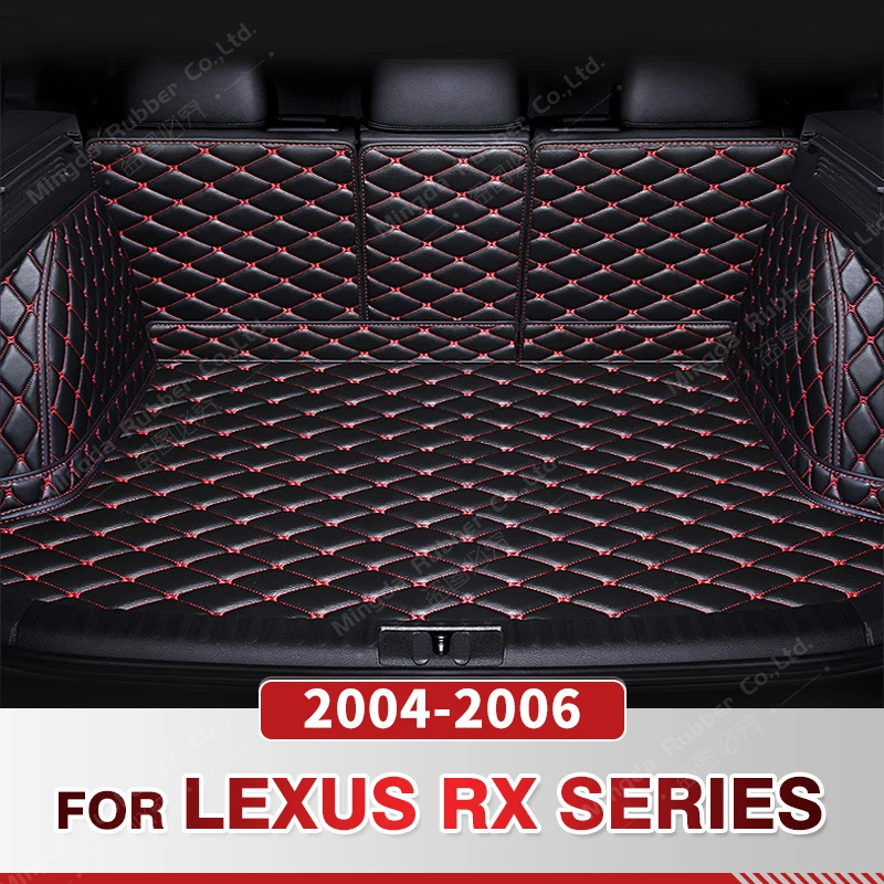 

Auto Full Coverage Trunk Mat For LEXUS RX 2004-2006 05 Leather Car Boot Cover Pad Cargo Liner Interior Protector Accessories