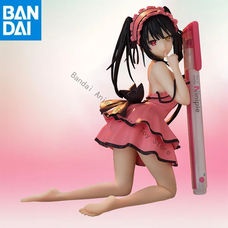 

in stock Original Genuine BANDAI NAMCO BANPRESTO DATE A LIVE Seduction FIGURE Kurumi Tokisaki PVC 13cm Figure model toy gift