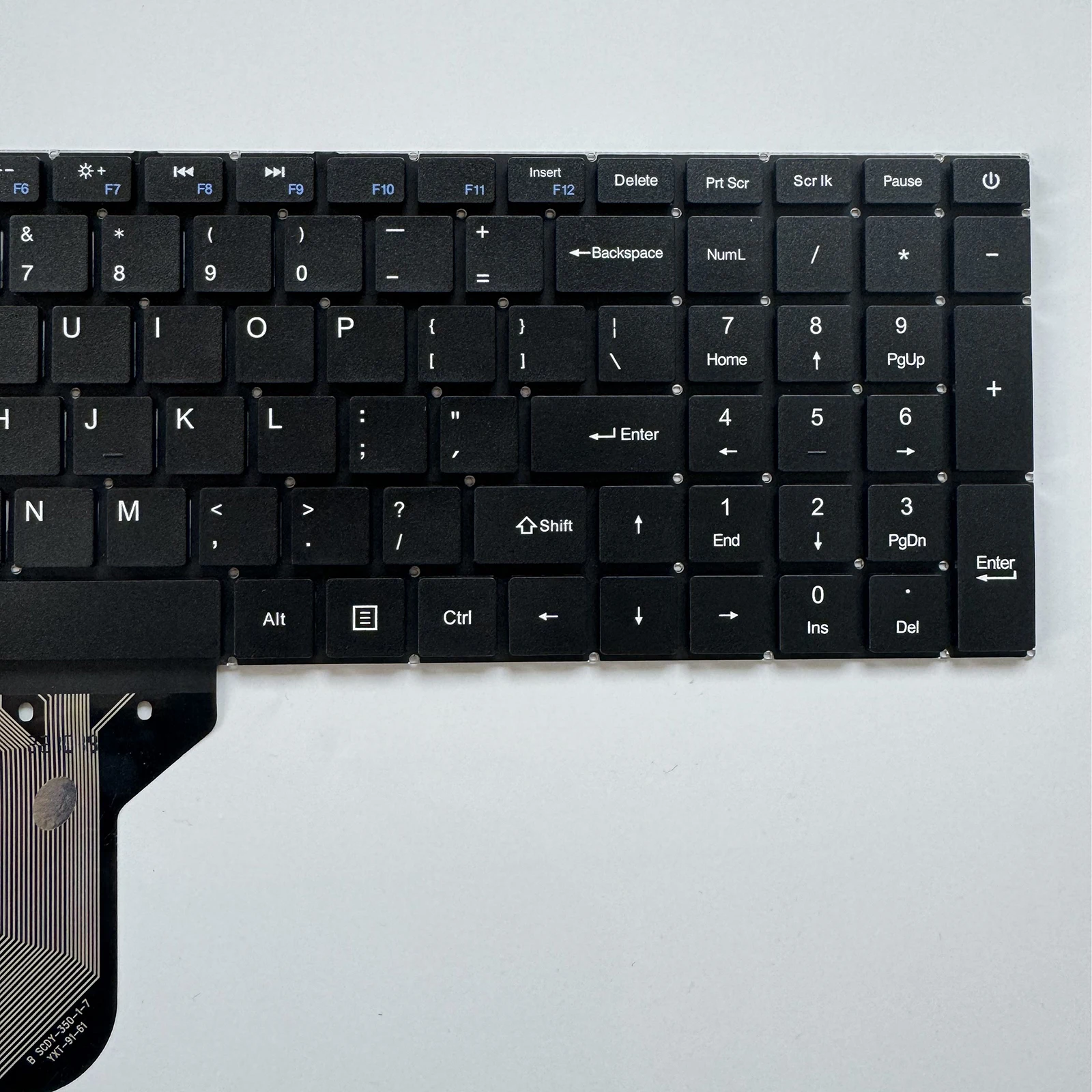 Клавиатура ноутбука США для Teclast SCDY-350-1-7 YXT-91-61 YXT-91-41 без подсветки, черная, новая