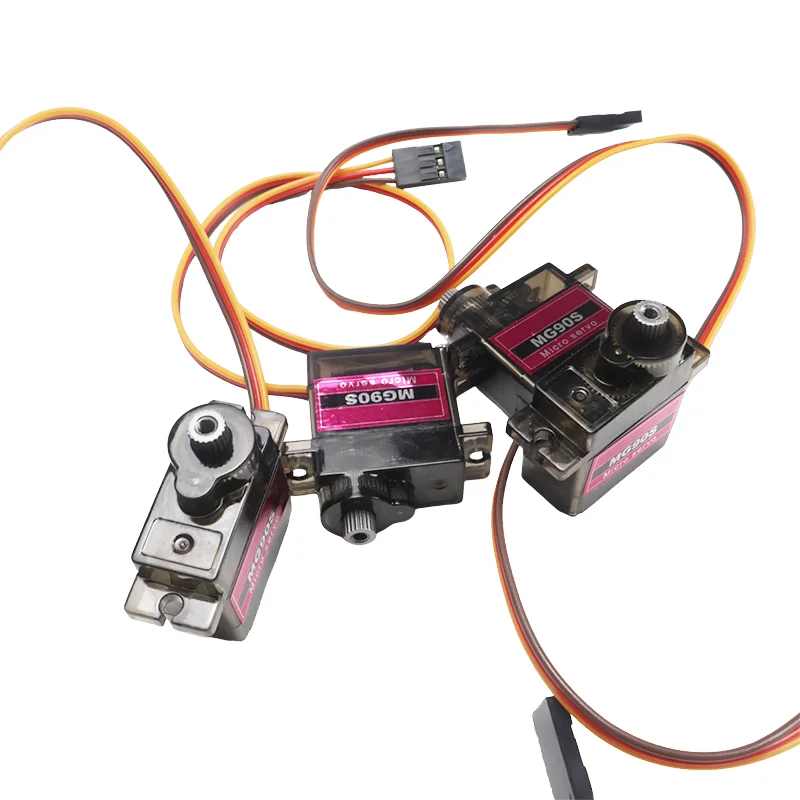 4 قطعة MG90S 9 جرام أجهزة رقمية صغيرة صغيرة 180/360 درجة لطائرة هليكوبتر Rc قارب صغير سيارة MG90 9 جرام تريكس 450 RC روبوت توسيع