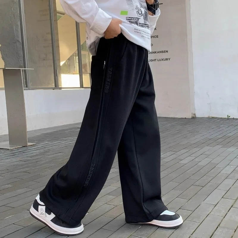 4-14 Jahre Jungen Jogginghose UNITIM 2026 Herbst Jugendliche Jungen Gerade Hose Lockerer Elastischer Bund Junior Jungen Vielseitige Hose – Detail 4