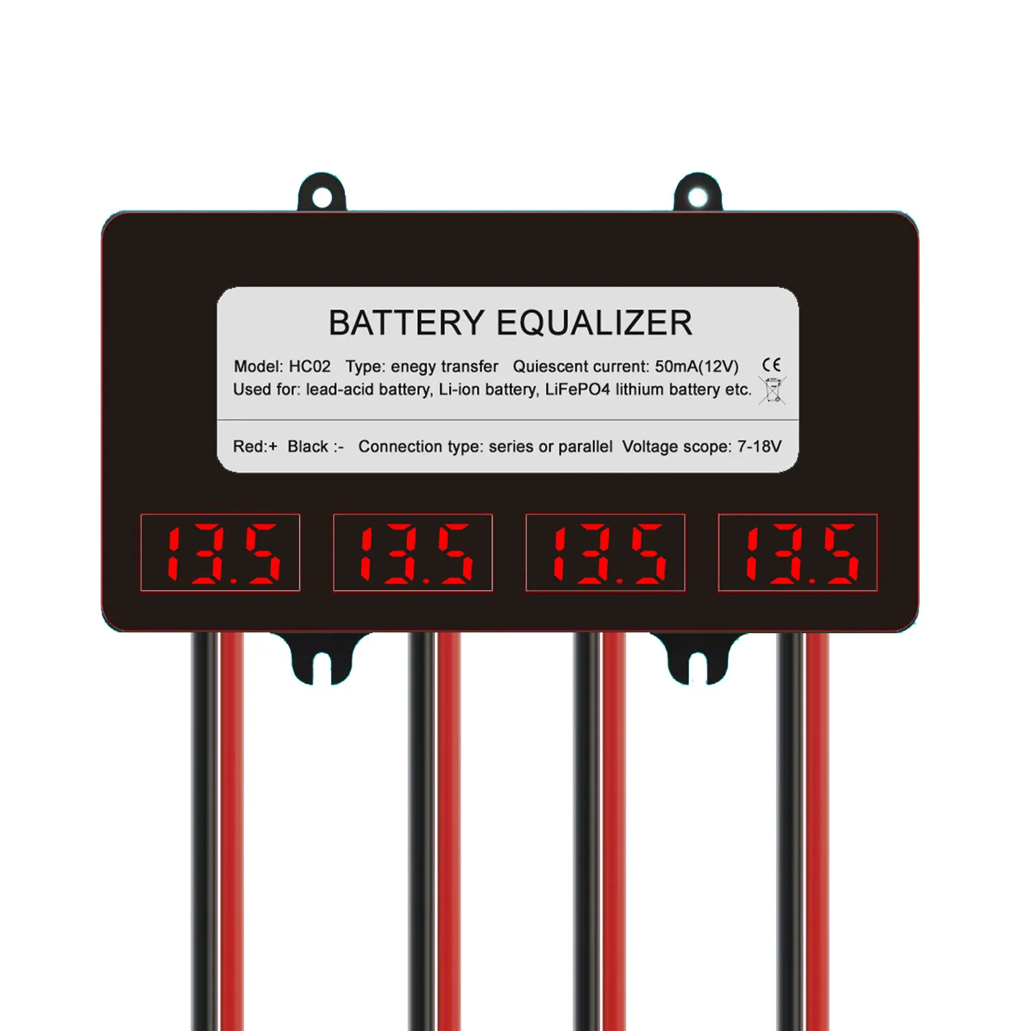 HA02 HC02 Battery Equalizer 48V LiFePO4 Battery Equalizer Balancer