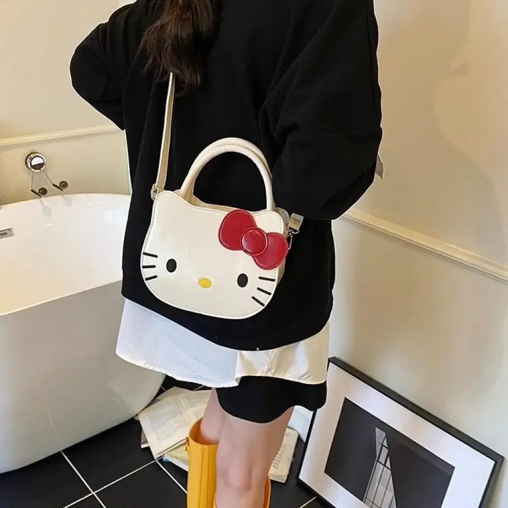 

Ins Crossbody Bag Hello Kittys Sweet One Shoulder Fashion Kawaii Cartoon Cute Anime Backpack Girl Gift Bags for Woman