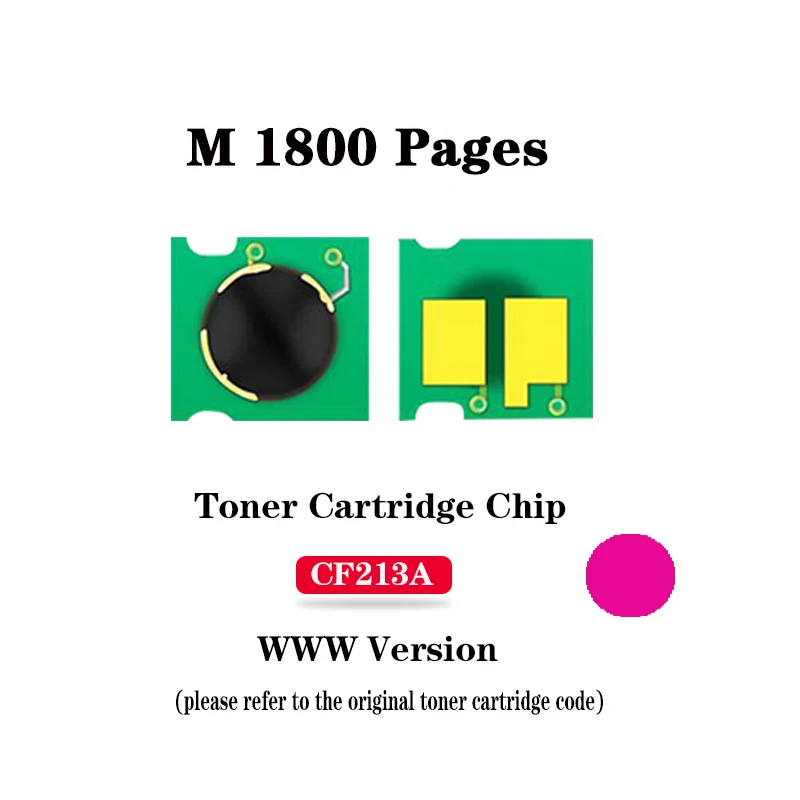 WWW Version CF210A/CF210X/CF211A/CF212A/CF213A Toner Cartridge Chip for HP LaserJet Pro 200 Color M251n/276nw/276n