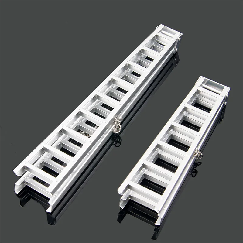 1/10 Scale Accessories Aluminum Alloy Mini Folding Ladder for 1:10 RC Crawler Car Axial SCX10 TRX4 ,150mm