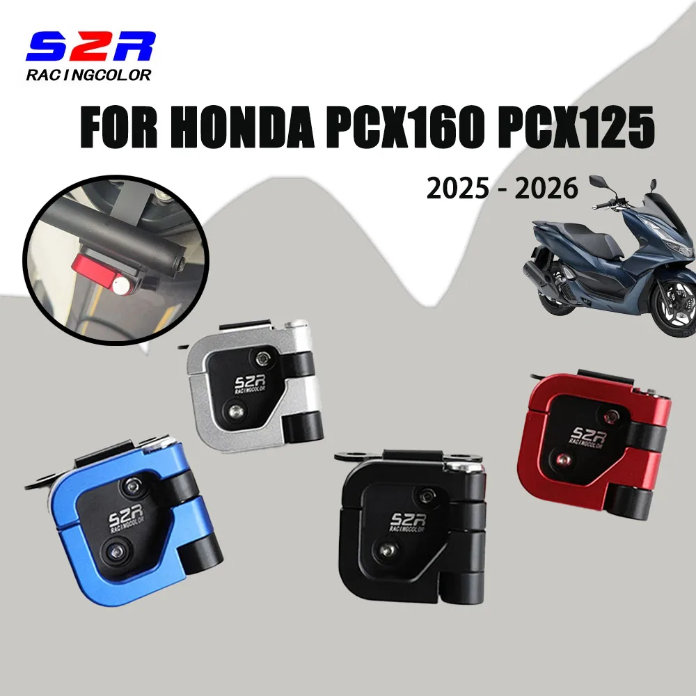 

Motorcycle Accessories Foldable Helmet Hook Luggage Storage Bag Hanger Holder For Honda PCX160 PCX125 PCX 160 PCX 125 2025 2026
