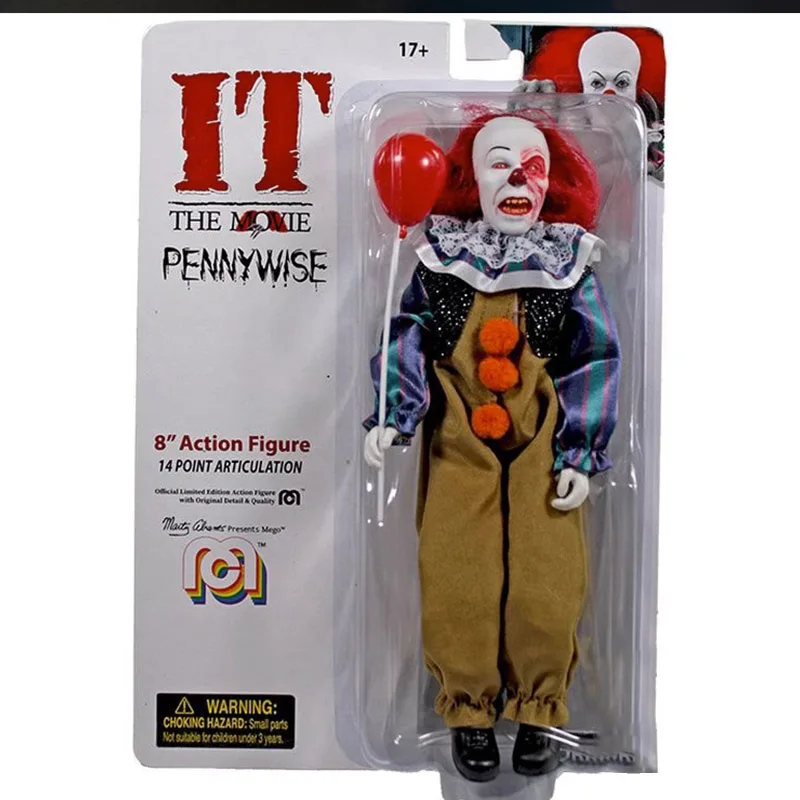 Stephen King's It action series figure it anime figure 1/9 scale pvc statue model decoration handmade dolls kids Christmas gifts