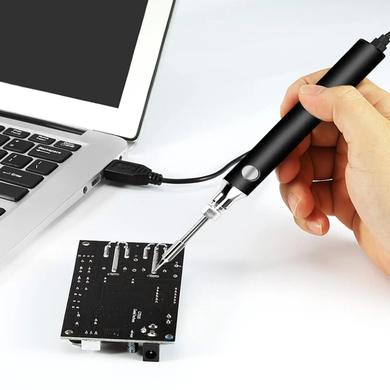 

Rechargeable Soldering Iron 3 Speed Cordless Solder Iron Electrical Welder Tool Wireless Precision Fast Heating For Industrial