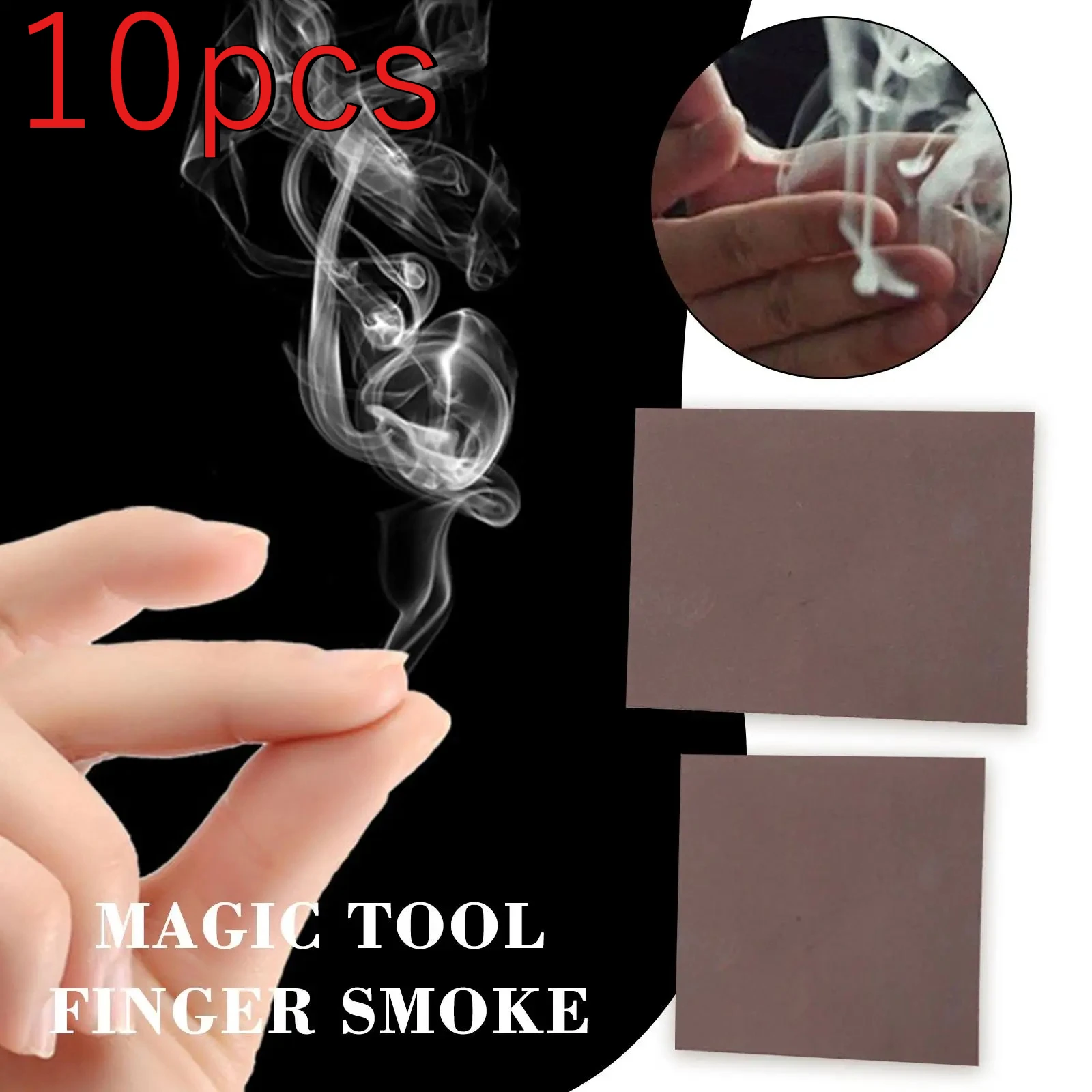 Chemical Magic Paper Cool Close Up Magic Trick Fingers Smoke Hells Smoke Stage Stuffs Fantasy Prop Make fun