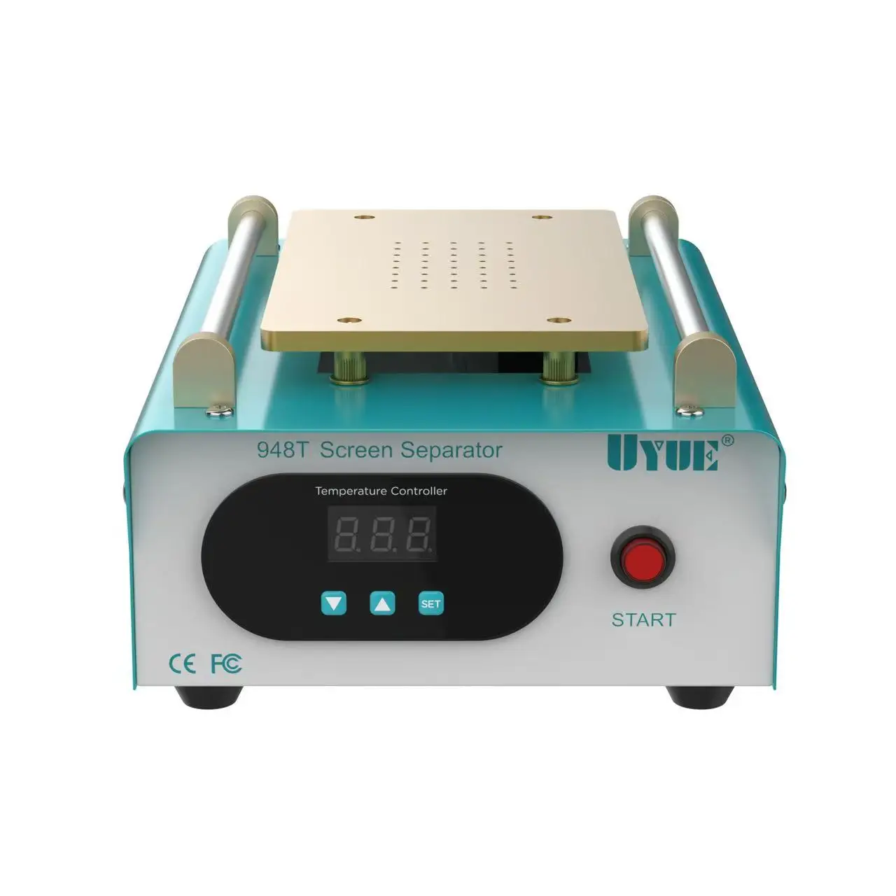 948T Screen Separator Machine 7 Inch Digital Heating Plate Separator Built-in Air Pump For iPhone iPad Touch Screen Glass Repair