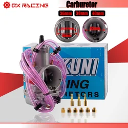 Motorcycle Carburetor MIKUNI TMX36 TMX38 TMX40 36MM 38MM 40MM 2T Stroke Motocross 200-350cc For KTM 250 XC 2017 Moto